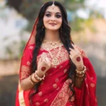 জাপানি সিল্ক আফসান প্রিন্ট[ব্লাউজ পিস সহ] J2025-S04