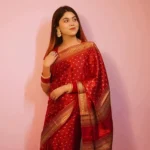 জাপানি সিল্ক আফসান প্রিন্ট[ব্লাউজ পিস সহ] J2025-S03