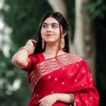 জাপানি সিল্ক আফসান প্রিন্ট[ব্লাউজ পিস সহ] J2025-S06