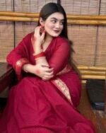 আড়ং কোয়ালিটি পিওর কটন [রানিং ব্লাউজ পিস সহ] C2025-S17 - Image 2