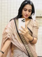 আড়ং কোয়ালিটি পিওর কটন [রানিং ব্লাউজ পিস সহ] C2025-S75