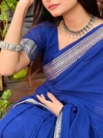 আড়ং কোয়ালিটি পিওর কটন [রানিং ব্লাউজ পিস সহ] C2025-S78