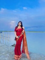 আড়ং কোয়ালিটি পিওর কটন [রানিং ব্লাউজ পিস সহ] C2025-S71 - Image 3