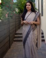 আড়ং কোয়ালিটি পিওর কটন [রানিং ব্লাউজ পিস সহ] C2025-S69 - Image 5