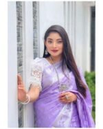 সফ্ট সিল্ক কাতান [ব্লাউজ পিস সহ] K2025-S103