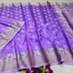সফ্ট সিল্ক কাতান [ব্লাউজ পিস সহ] K2025-S105