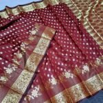 সফ্ট সিল্ক কাতান [ব্লাউজ পিস সহ] K2025-S109