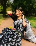 সফ্ট সিল্ক কাতান [ব্লাউজ পিস সহ] K2025-S108