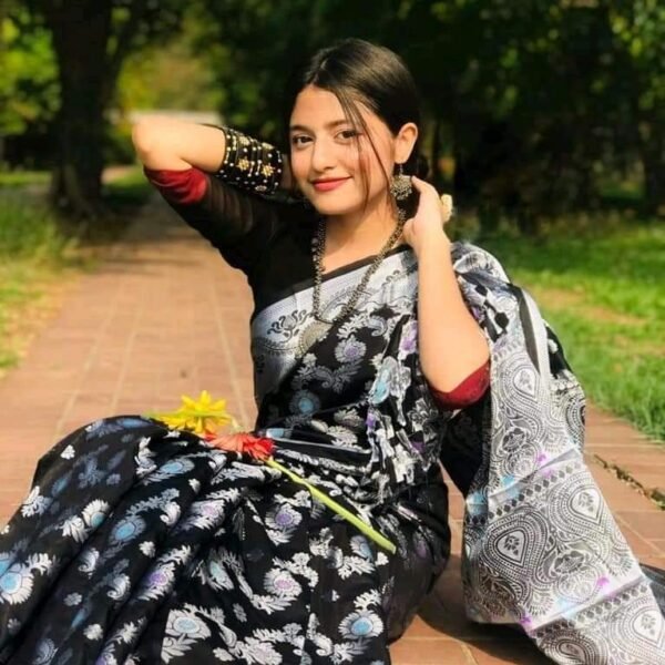 সফ্ট সিল্ক কাতান [ব্লাউজ পিস সহ] K2025-S108