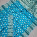 সফ্ট সিল্ক কাতান [ব্লাউজ পিস সহ] K2025-S101