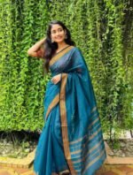 আড়ং কোয়ালিটি পিওর কটন [রানিং ব্লাউজ পিস সহ] C2025-S66