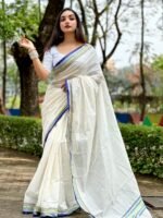 আড়ং কোয়ালিটি পিওর কটন [রানিং ব্লাউজ পিস সহ] C2025-S65