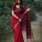 আড়ং কোয়ালিটি পিওর কটন [রানিং ব্লাউজ পিস সহ] C2025-S28