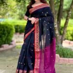 আড়ং কোয়ালিটি পিওর কটন [রানিং ব্লাউজ পিস সহ] C2025-S35