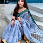 আড়ং কোয়ালিটি পিওর কটন [রানিং ব্লাউজ পিস সহ] C2025-S36