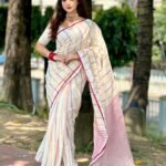 আড়ং কোয়ালিটি পিওর কটন [রানিং ব্লাউজ পিস সহ] C2025-S37