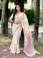 আড়ং কোয়ালিটি পিওর কটন [রানিং ব্লাউজ পিস সহ] C2025-S37