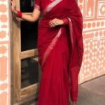 আড়ং কোয়ালিটি পিওর কটন [রানিং ব্লাউজ পিস সহ] C2025-S54