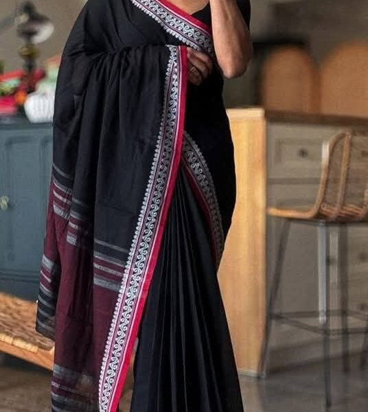 আড়ং কোয়ালিটি পিওর কটন [রানিং ব্লাউজ পিস সহ] C2025-S57