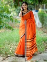 আড়ং কোয়ালিটি পিওর কটন [রানিং ব্লাউজ পিস সহ] C2025-S25