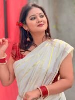 আড়ং কোয়ালিটি পিওর কটন [রানিং ব্লাউজ পিস সহ] C2025-S24 - Image 2