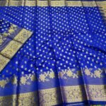 সফ্ট সিল্ক কাতান [ব্লাউজ পিস সহ] K2025-S128