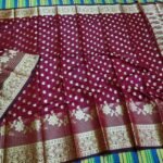 সফ্ট সিল্ক কাতান [ব্লাউজ পিস সহ] K2025-S127