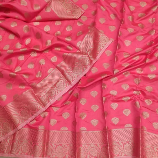 সফ্ট সিল্ক কাতান [ব্লাউজ পিস সহ] K2025-S120