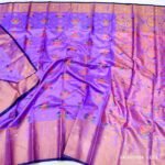 সফ্ট সিল্ক তানচুরি কাতান [ব্লাউজ পিস সহ] K2025-S79 - Image 2