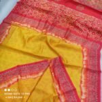 চান্দেরি সিল্ক ডিজিটাল প্রিন্ট [ব্লাউজ পিস নাই] CSP2025-S169 - Image 2