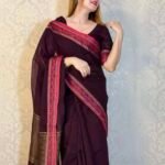 আড়ং কোয়ালিটি পিওর কটন [রানিং ব্লাউজ পিস সহ] C2025-S184