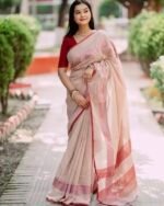আড়ং কোয়ালিটি পিওর কটন [রানিং ব্লাউজ পিস সহ] C2025-S77