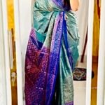সিল্ক কাঞ্চীপুরম কাতান [ব্লাউজ পিস সহ] Kk2025-S155
