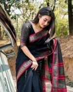 আড়ং কোয়ালিটি পিওর কটন [রানিং ব্লাউজ পিস সহ] C2025-S56