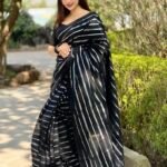 আড়ং কোয়ালিটি পিওর কটন [রানিং ব্লাউজ পিস সহ] C2025-S64