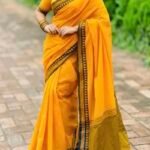 আড়ং কোয়ালিটি পিওর কটন [রানিং ব্লাউজ পিস সহ] C2025-S40