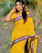 আড়ং কোয়ালিটি পিওর কটন [রানিং ব্লাউজ পিস সহ] C2025-S32