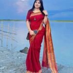 আড়ং কোয়ালিটি পিওর কটন [রানিং ব্লাউজ পিস সহ] C2025-S71