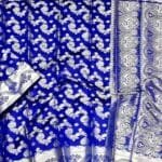 সফ্ট সিল্ক কাতান [ব্লাউজ পিস সহ] K2025-S119