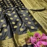 সফ্ট সিল্ক কাতান [ব্লাউজ পিস সহ] K2025-S144