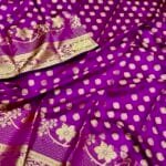 সফ্ট সিল্ক কাতান [ব্লাউজ পিস সহ] K2025-S89