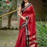 🌸 প্রিমিয়াম টাঙ্গাইল কটন | রানিং ব্লাউজসহ | PTCS-190
