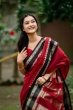 🌸 প্রিমিয়াম টাঙ্গাইল কটন | রানিং ব্লাউজসহ | PTCS-190 - Image 4